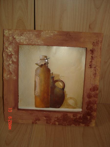 La bouteille........