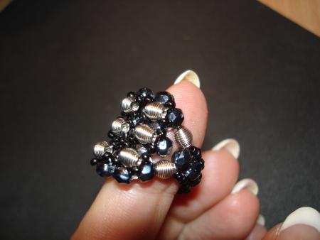 bague metal argent