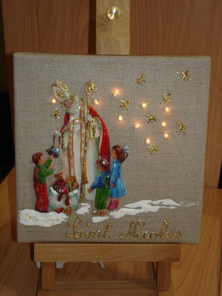 Saint Nicolas lumineux....